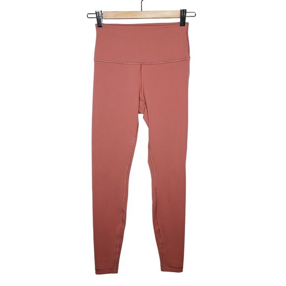 Lululemon Wunder Train Contour Fit High Rise Tight 28" Brier Rose Pink Legging 6 - Picture 1 of 8